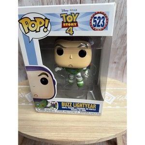 GUC IOB Funko Pop! Vinyl: Pixar - Buzz Lightyear #523 With Foot Stand